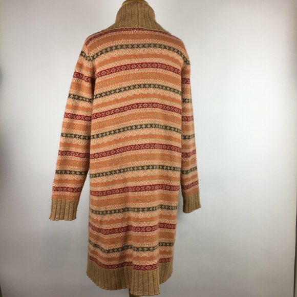 Preswick‎ & Moore Sport Long Cardigan Sweater Large - Picture 5 of 8